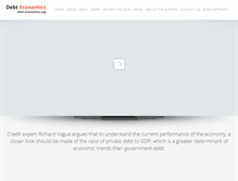 Tablet Screenshot of debt-economics.org